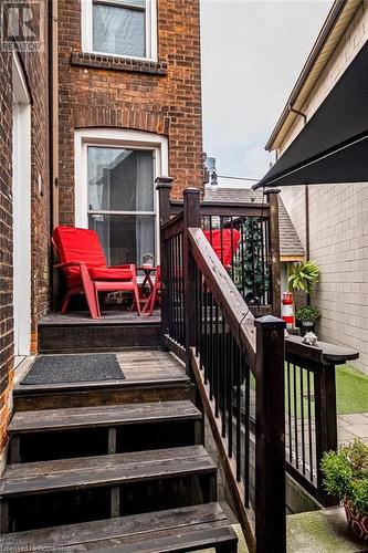 6 Peter Street, Hamilton, ON - Outdoor With Deck Patio Veranda With Exterior