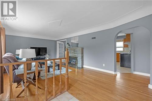 183 Federal Street, Stoney Creek, ON - Indoor With Fireplace