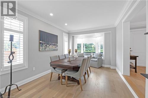 2107 Country Club Drive, Burlington, ON - Indoor Photo Showing Dining Room