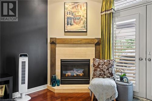 99 Willowlanding Court, Welland, ON - Indoor Photo Showing Living Room With Fireplace