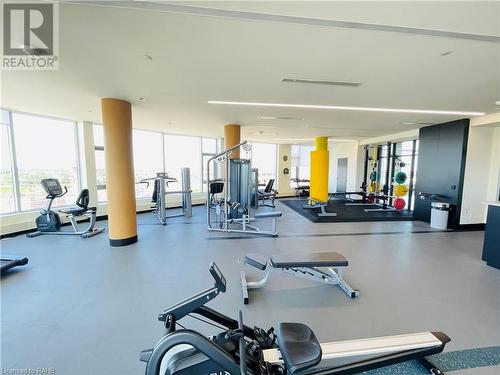 2530 Eglinton Avenue W Unit# 109, Mississauga, ON - Indoor Photo Showing Gym Room