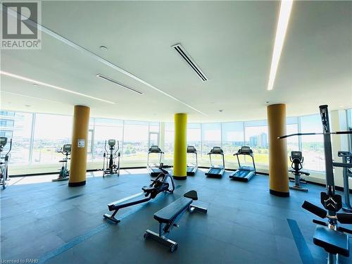 2530 Eglinton Avenue W Unit# 109, Mississauga, ON - Indoor Photo Showing Gym Room