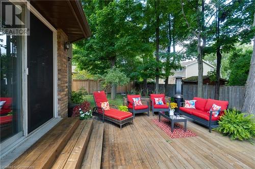 463 Wicklow Road, Burlington, ON - Outdoor With Deck Patio Veranda