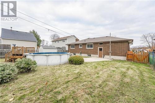 3045 Portage Road, Niagara Falls, ON - Outdoor With Above Ground Pool With Backyard With Exterior