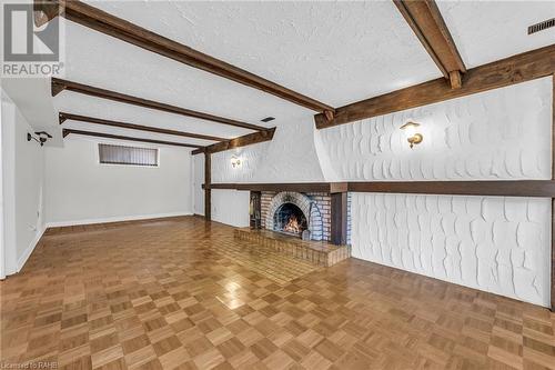 740 Greenhill Avenue, Hamilton, ON - Indoor Photo Showing Other Room With Fireplace