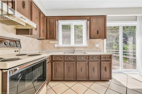 740 Greenhill Avenue, Hamilton, ON - Indoor Photo Showing Kitchen With Double Sink