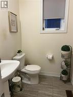 Main floor powder room - 