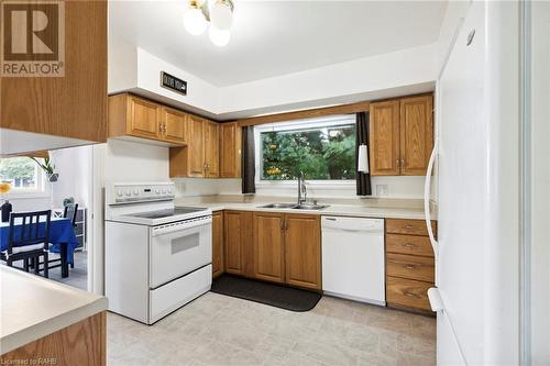 225 Helena Avenue, Winona, ON - Indoor Photo Showing Kitchen With Double Sink