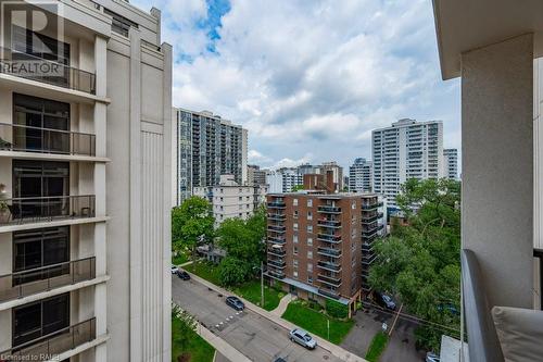 81 Robinson Street Unit# 804, Hamilton, ON - Outdoor With Balcony