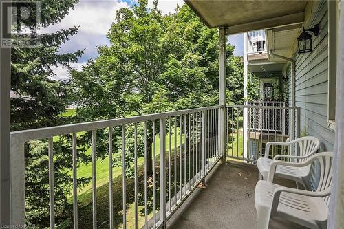 600 Silverbirch Boulevard Unit# 203, Mount Hope, ON - Outdoor With Balcony With Exterior