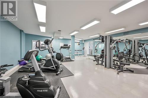 600 Silverbirch Boulevard Unit# 203, Mount Hope, ON - Indoor Photo Showing Gym Room