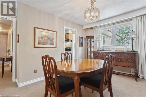 4012 Kingston Court, Burlington, ON - Indoor Photo Showing Dining Room