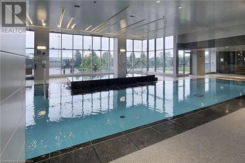 Indoor heated pool - 2093 Fairview Street Unit# 201, Burlington, ON - Indoor Photo Showing Other Room With In Ground Pool