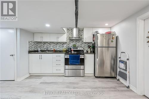 92 Corman Avenue, Stoney Creek, ON - Indoor Photo Showing Kitchen With Stainless Steel Kitchen