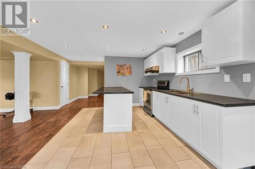 61 Provident Way, Hamilton, ON - Indoor Photo Showing Kitchen With Double Sink