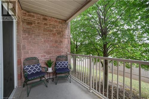 Enjoy morning coffee or BBQ-ing on the deck - 3050 Pinemeadow Drive Unit# 56, Burlington, ON - Outdoor With Balcony With Exterior