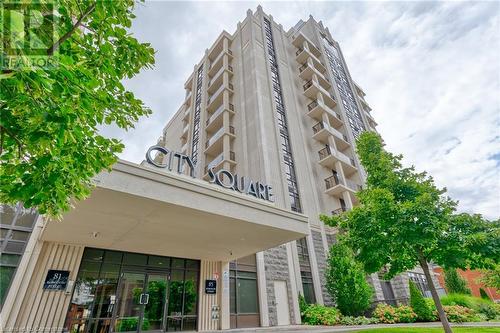 85 Robinson Street Unit# 1002, Hamilton, ON - Outdoor With Balcony With Facade