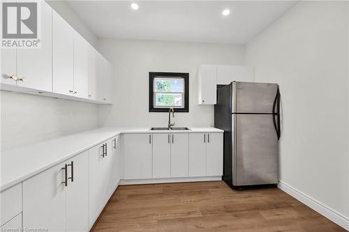 68 Kinrade Avenue, Hamilton, ON - Indoor Photo Showing Kitchen With Double Sink