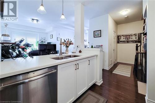 2086 Ghent Avenue Unit# 53, Burlington, ON - Indoor Photo Showing Kitchen With Double Sink