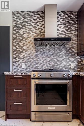 317 Glenholme Avenue, Hamilton, ON - Indoor Photo Showing Kitchen With Upgraded Kitchen