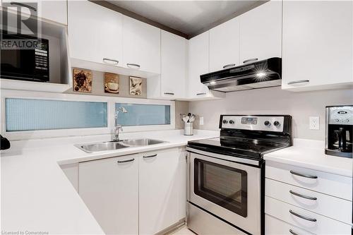 2040 Cleaver Avenue Unit# 304, Burlington, ON - Indoor Photo Showing Kitchen With Double Sink