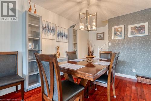 53 Anna Capri Drive, Hamilton, ON - Indoor Photo Showing Dining Room