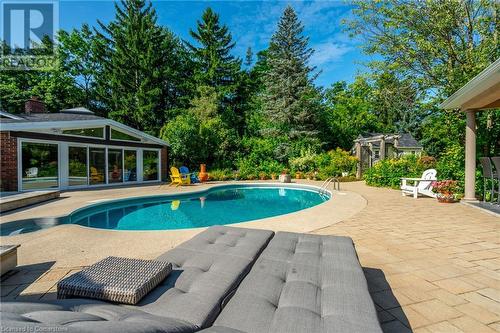 2159 Britannia Road, Burlington, ON - Outdoor With In Ground Pool