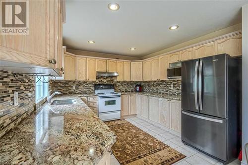 148 Mount Albion Road, Hamilton, ON - Indoor Photo Showing Kitchen With Double Sink