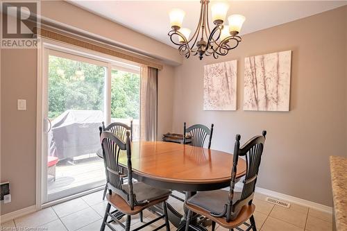 8855 Silverstar Court, Niagara Falls, ON - Indoor Photo Showing Dining Room