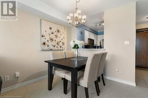 1276 Maple Crossing Boulevard Unit# 310, Burlington, ON - Indoor Photo Showing Dining Room