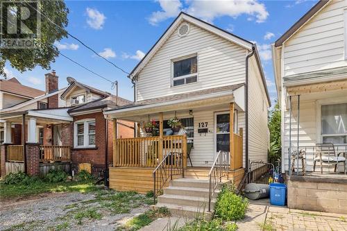 127 Grosvenor Avenue N, Hamilton, ON - Outdoor With Deck Patio Veranda With Facade