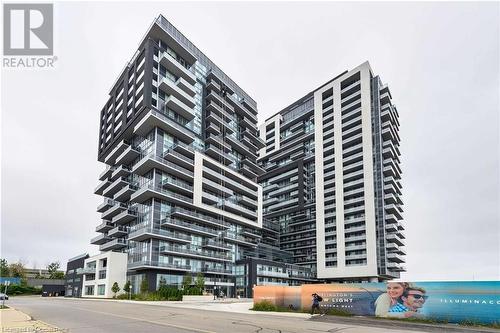 2087 Fairview Street Unit# 1808, Burlington, ON - Outdoor With Balcony With Facade