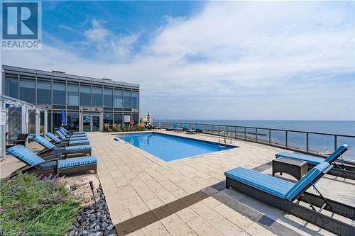 11 Bronte Road Unit# 516, Oakville, ON - Outdoor With In Ground Pool