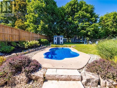 37 Maple Avenue, Flamborough, ON - Outdoor With In Ground Pool With Backyard