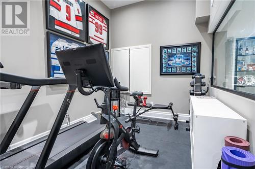 190 Dorval Drive, Oakville, ON - Indoor Photo Showing Gym Room