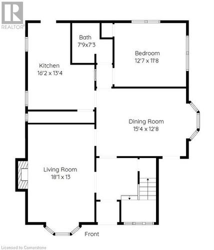 Main Floor Plan - 4629 Ellis Street, Niagara Falls, ON - Other