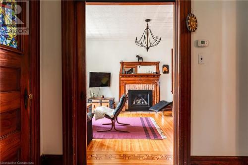 4629 Ellis Street, Niagara Falls, ON - Indoor Photo Showing Other Room With Fireplace