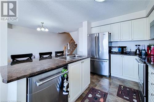 85 Charleswood Crescent, Hamilton, ON - Indoor Photo Showing Kitchen With Stainless Steel Kitchen With Double Sink