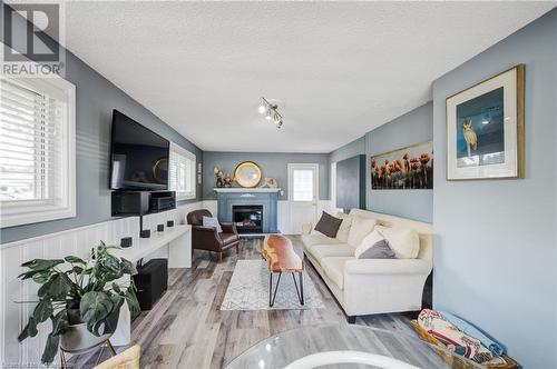 3 Joysey Street, Brantford, ON - Indoor Photo Showing Living Room With Fireplace