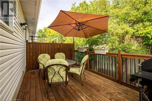 31 Kinross Street Unit# 5, Caledonia, ON - Outdoor With Deck Patio Veranda With Exterior