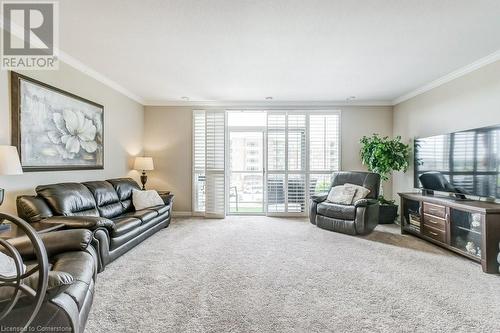 LIVING ROOM - 1998 Ironstone Drive Unit# 409, Burlington, ON - Indoor Photo Showing Living Room