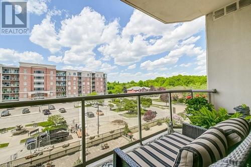 BALCONY - 1998 Ironstone Drive Unit# 409, Burlington, ON - Outdoor With Balcony With View