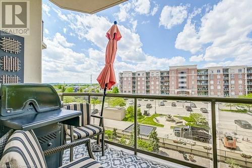 BBQ - 1998 Ironstone Drive Unit# 409, Burlington, ON - Outdoor With Balcony With View