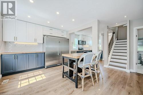 412 Valermo Drive, Toronto, ON - Indoor Photo Showing Kitchen With Stainless Steel Kitchen