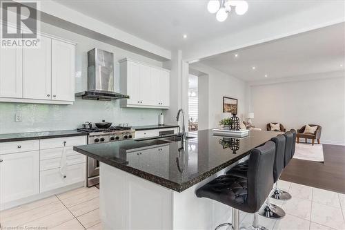 912 Forest Creek Court, Kitchener, ON - Indoor Photo Showing Kitchen With Double Sink With Upgraded Kitchen