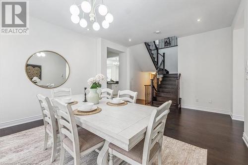 912 Forest Creek Court, Kitchener, ON - Indoor Photo Showing Dining Room