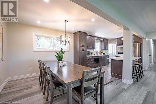 4315 Highway #6 Highway, Glanbrook, ON - Indoor Photo Showing Dining Room