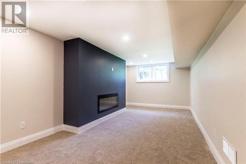 2437 Exeter Crescent, Burlington, ON - Indoor Photo Showing Other Room With Fireplace