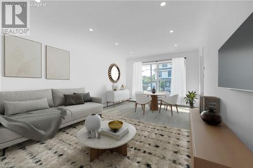 191 West 2Nd Street Unit# Upper, Hamilton, ON - Indoor Photo Showing Living Room