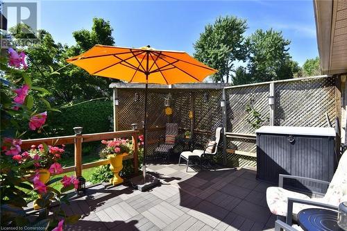 8 Lennard Crescent, Dundas, ON - Outdoor With Deck Patio Veranda With Exterior